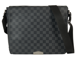 District PM,Canvas,Damier Graphite,DB,NFC,3*